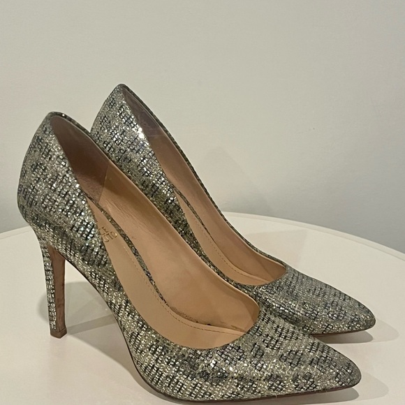 Vince Camuto Shoes - Vince Camuto Metallic High Heels